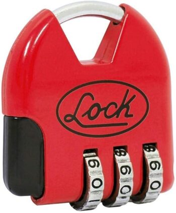 Lock L21M36 Candado de combinación programable para maleta