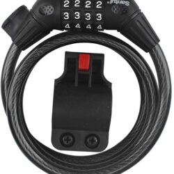 Santul 6686 Candado de Cable de combinación, 3/8" X 1M